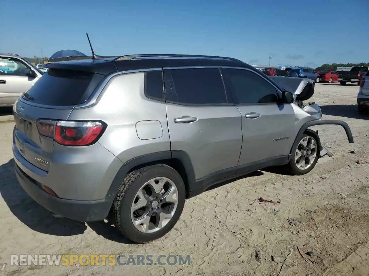 3 Photograph of a damaged car 3C4NJCCBXLT211277 JEEP COMPASS 2020