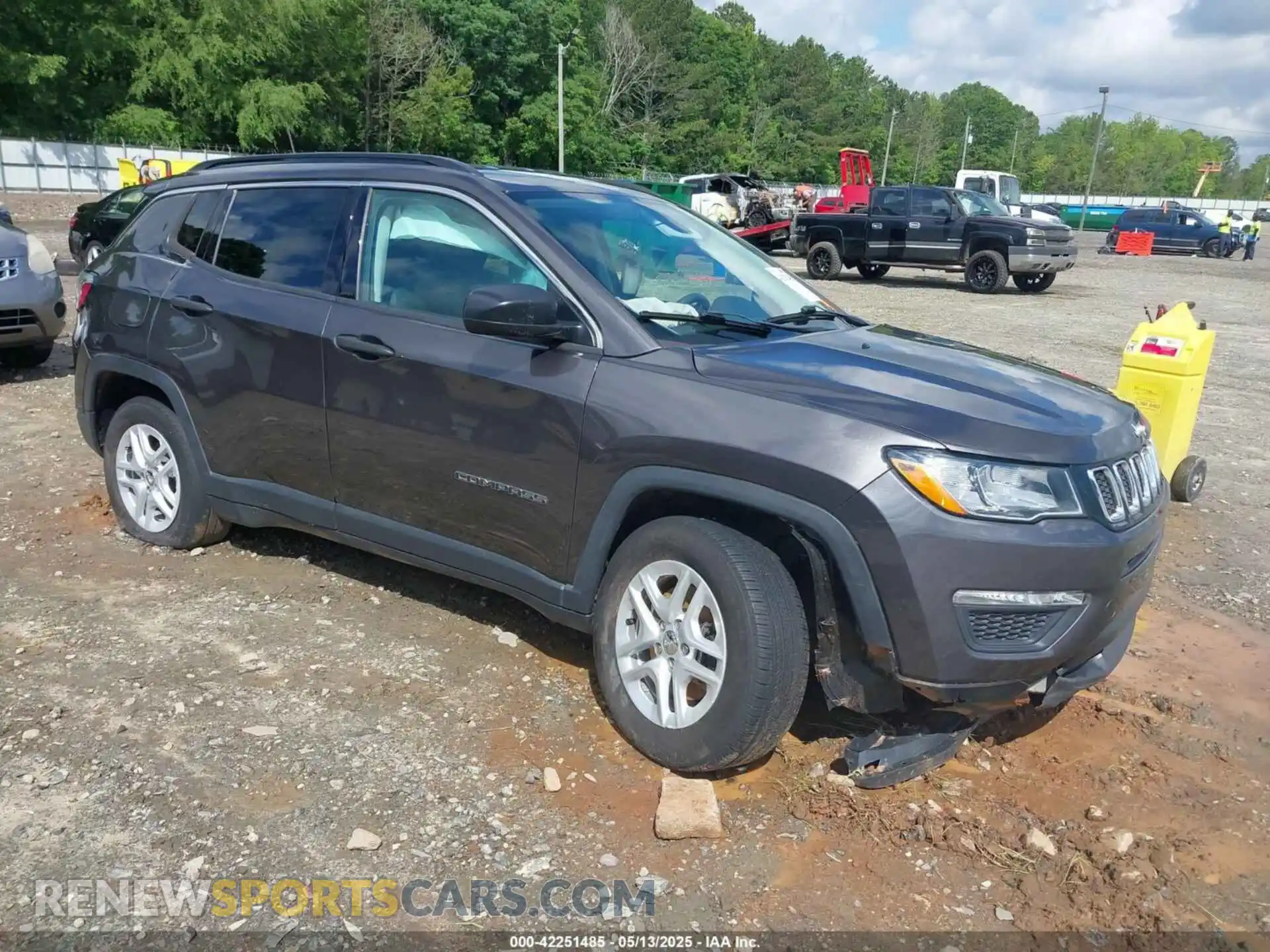 1 Photograph of a damaged car 3C4NJDAB0LT149235 JEEP COMPASS 2020