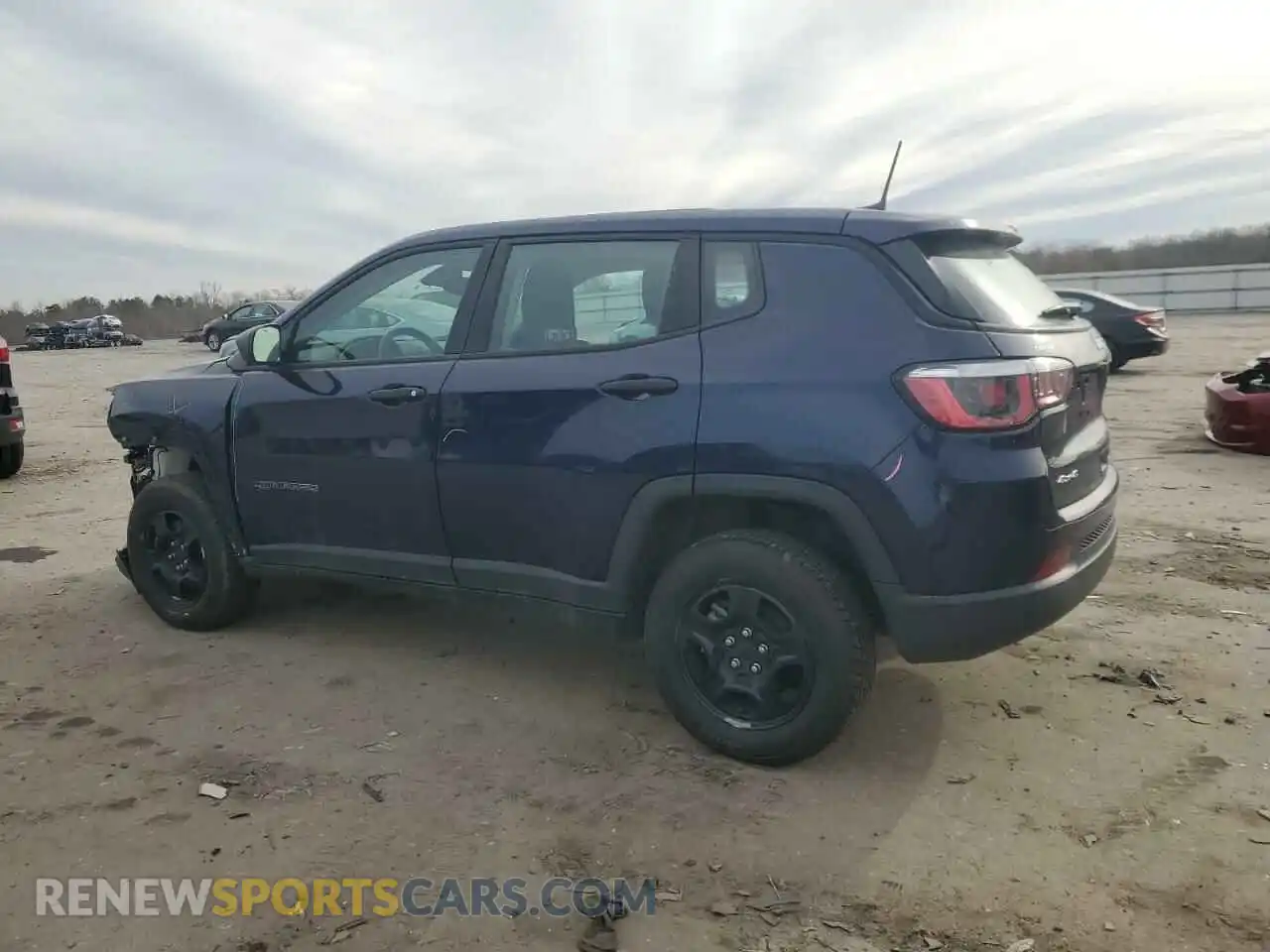 2 Photograph of a damaged car 3C4NJDAB0LT149770 JEEP COMPASS 2020