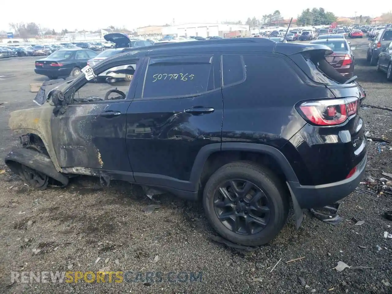 2 Photograph of a damaged car 3C4NJDAB2LT167526 JEEP COMPASS 2020