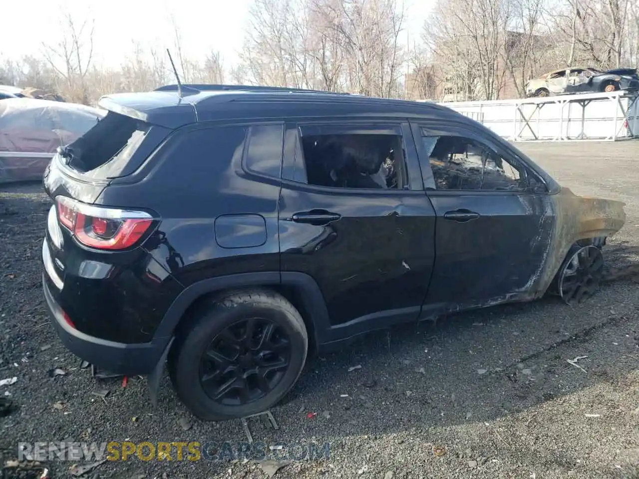 3 Photograph of a damaged car 3C4NJDAB2LT167526 JEEP COMPASS 2020