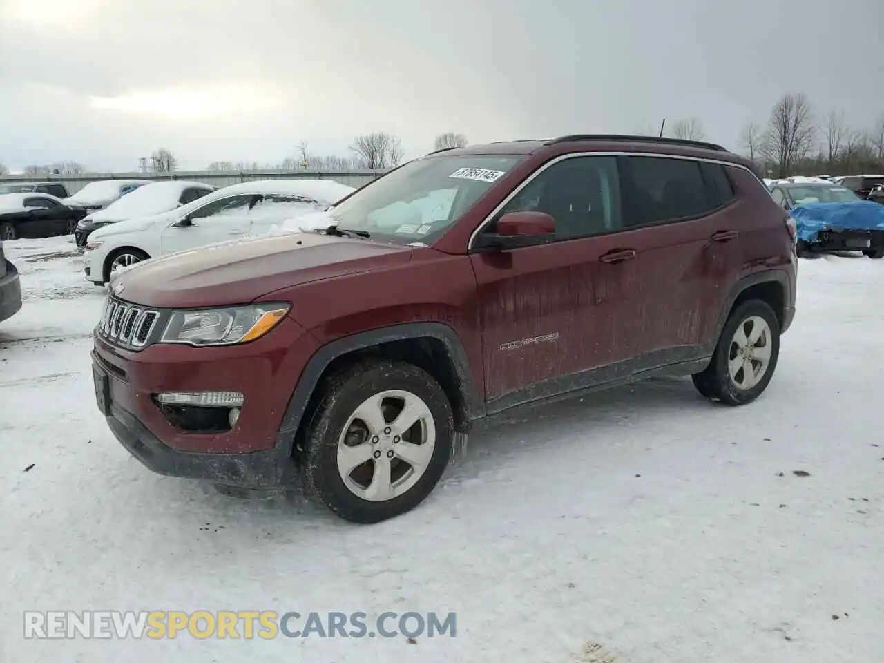 1 Photograph of a damaged car 3C4NJDBB0LT224059 JEEP COMPASS 2020