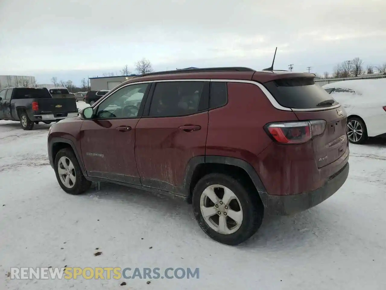 2 Photograph of a damaged car 3C4NJDBB0LT224059 JEEP COMPASS 2020