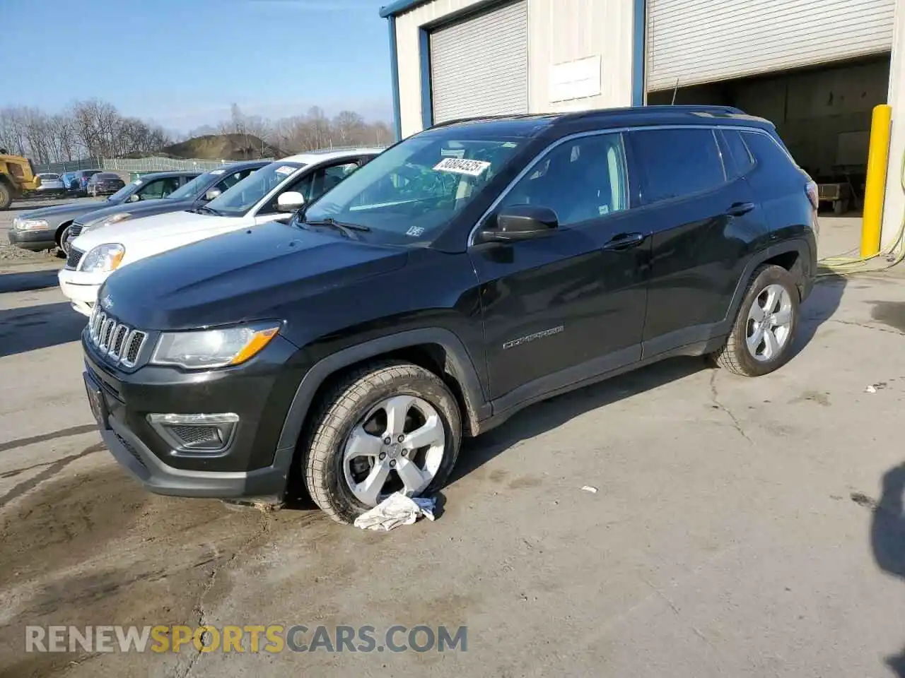 1 Photograph of a damaged car 3C4NJDBB1LT124603 JEEP COMPASS 2020