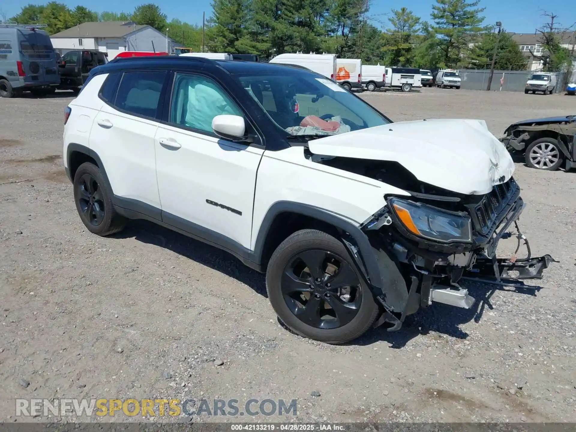 1 Фотография поврежденного автомобиля 3C4NJDBB2LT131916 JEEP COMPASS 2020