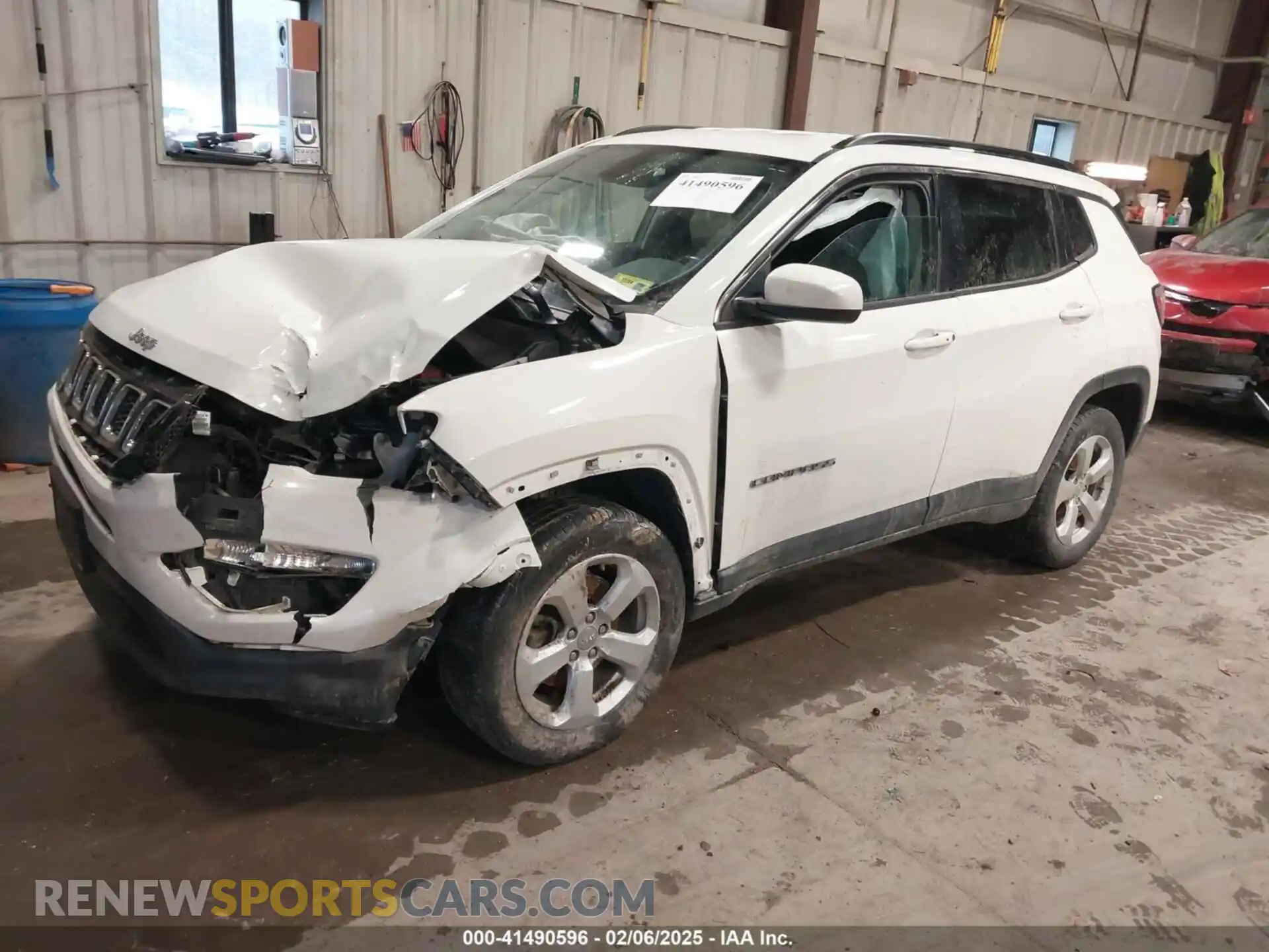 2 Photograph of a damaged car 3C4NJDBB2LT146691 JEEP COMPASS 2020