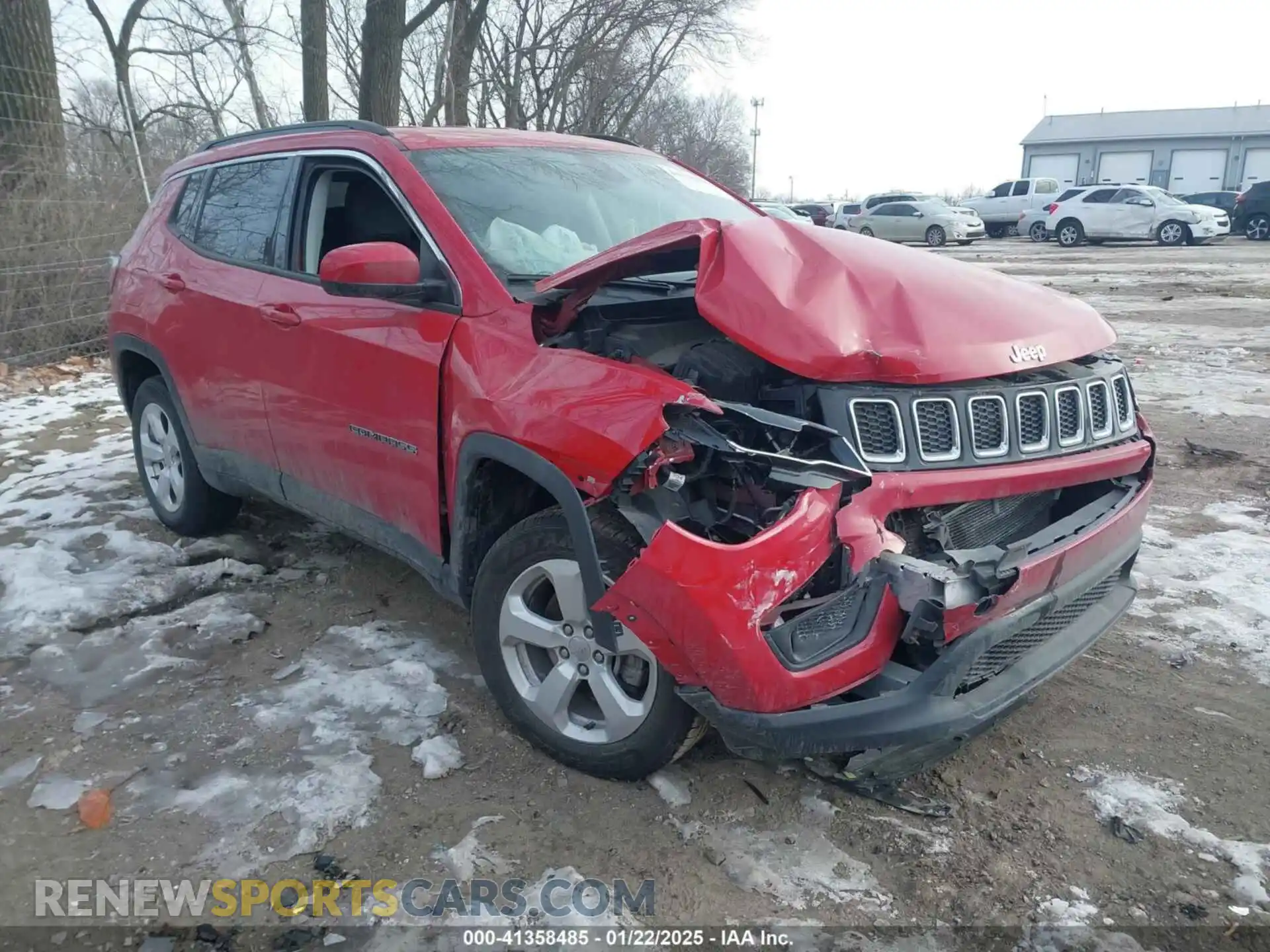 1 fotografías del automóvil dañado 3C4NJDBB3LT240742 JEEP COMPASS 2020