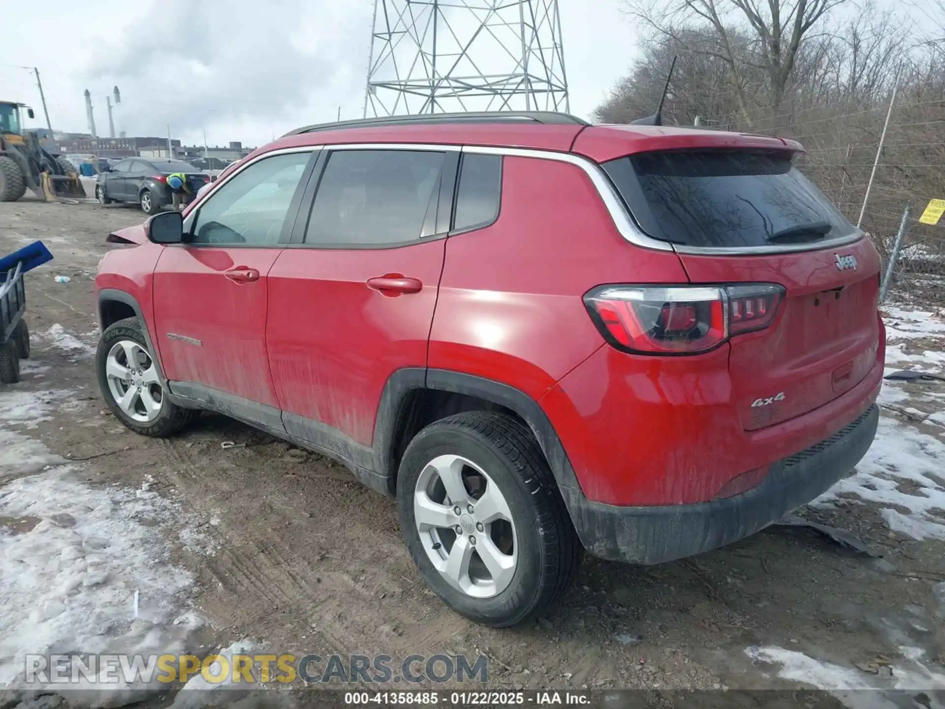 3 fotografías del automóvil dañado 3C4NJDBB3LT240742 JEEP COMPASS 2020