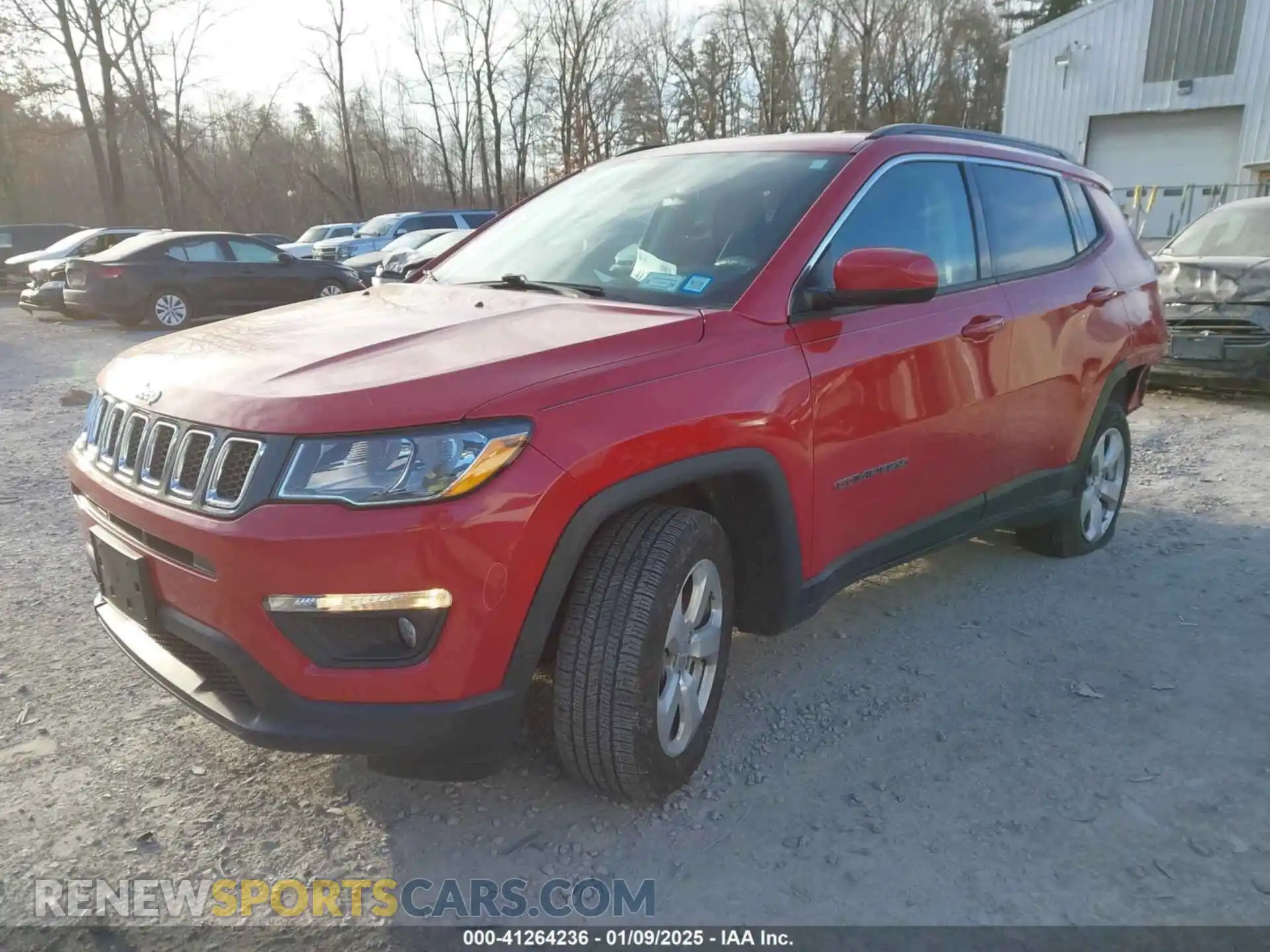 2 Photograph of a damaged car 3C4NJDBB5LT112891 JEEP COMPASS 2020