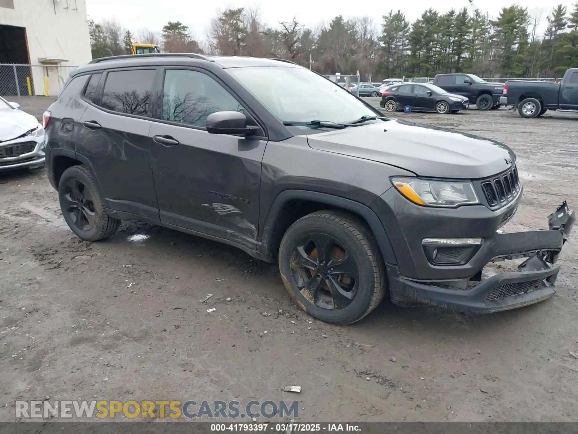 1 Photograph of a damaged car 3C4NJDBB5LT209864 JEEP COMPASS 2020