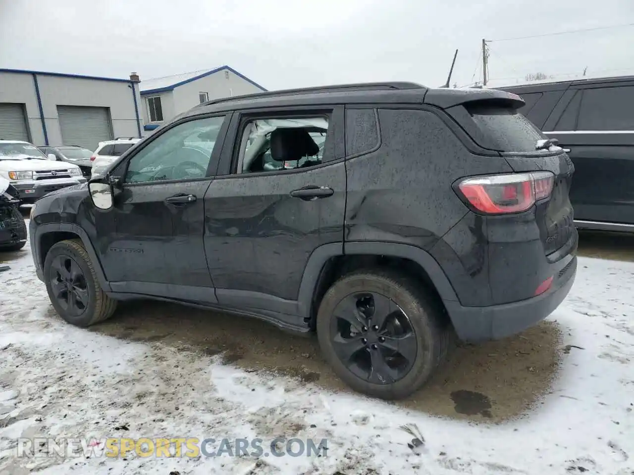 2 Photograph of a damaged car 3C4NJDBB6LT205290 JEEP COMPASS 2020