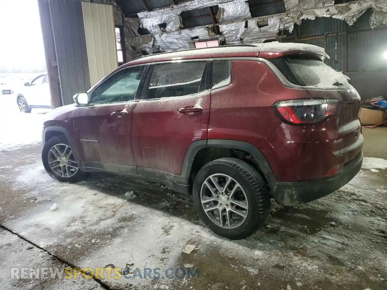 2 Photograph of a damaged car 3C4NJDBB6LT255526 JEEP COMPASS 2020