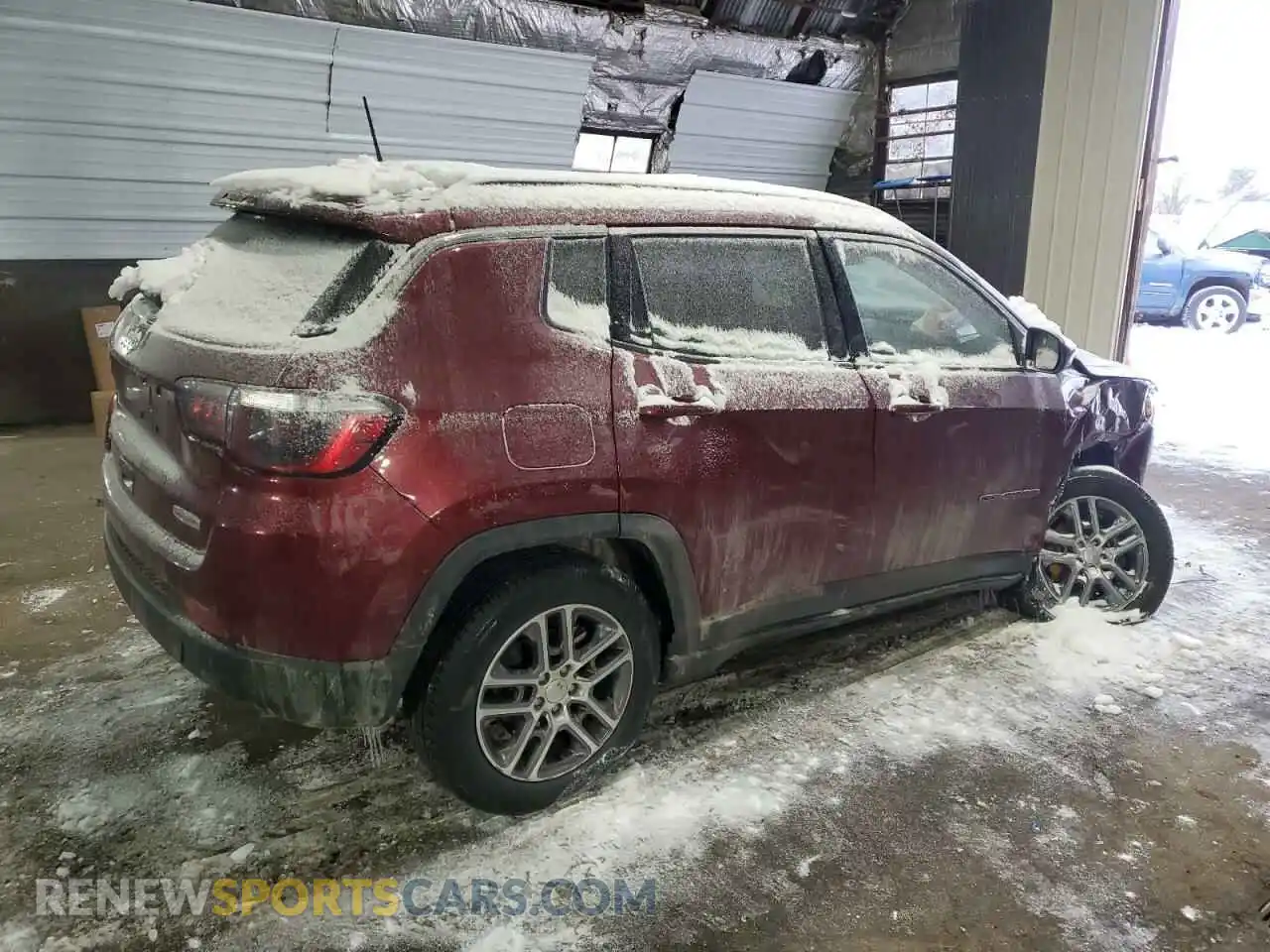 3 Photograph of a damaged car 3C4NJDBB6LT255526 JEEP COMPASS 2020