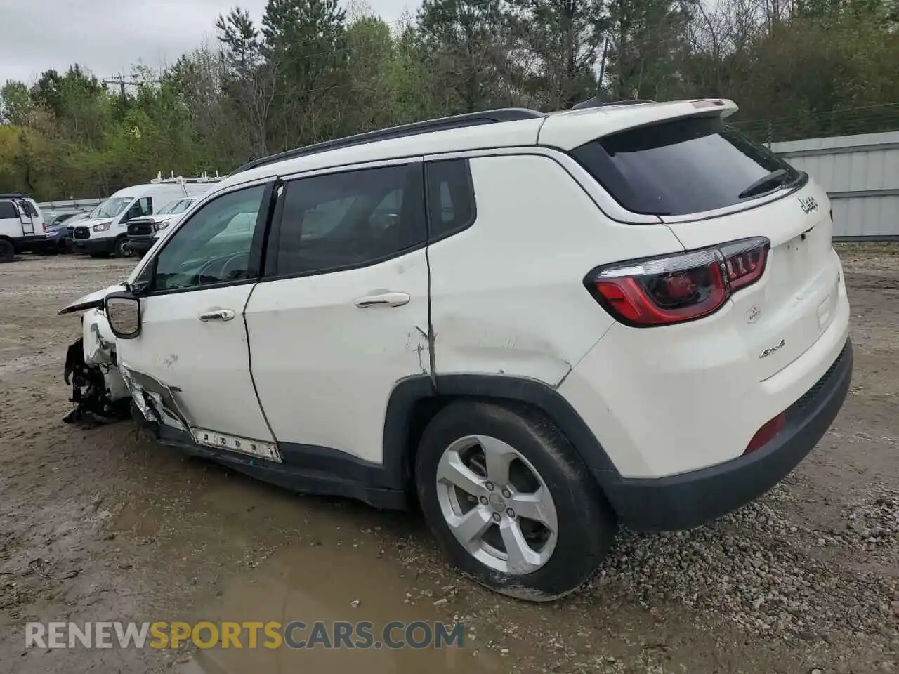 2 Photograph of a damaged car 3C4NJDBB8LT197354 JEEP COMPASS 2020