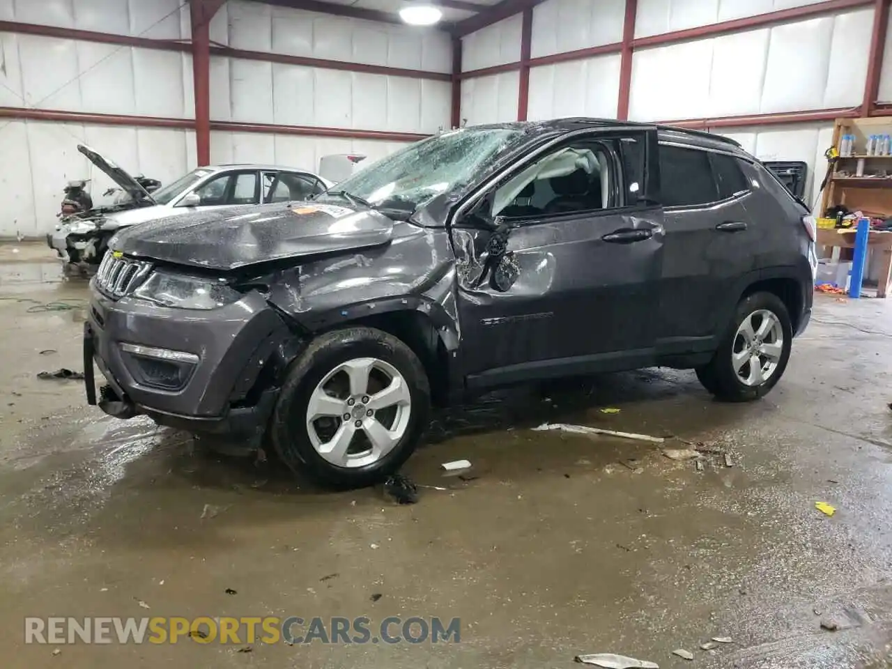 1 Photograph of a damaged car 3C4NJDBB9LT104454 JEEP COMPASS 2020