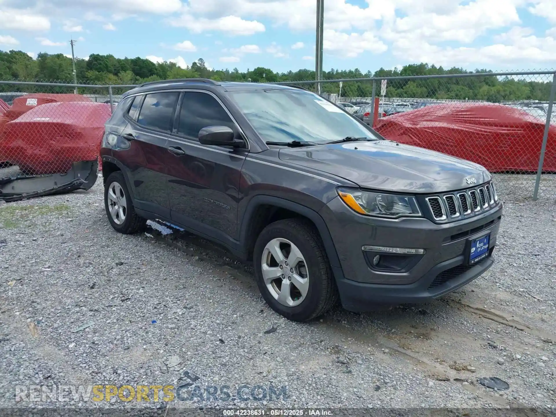 1 fotografías del automóvil dañado 3C4NJDBB9LT129693 JEEP COMPASS 2020