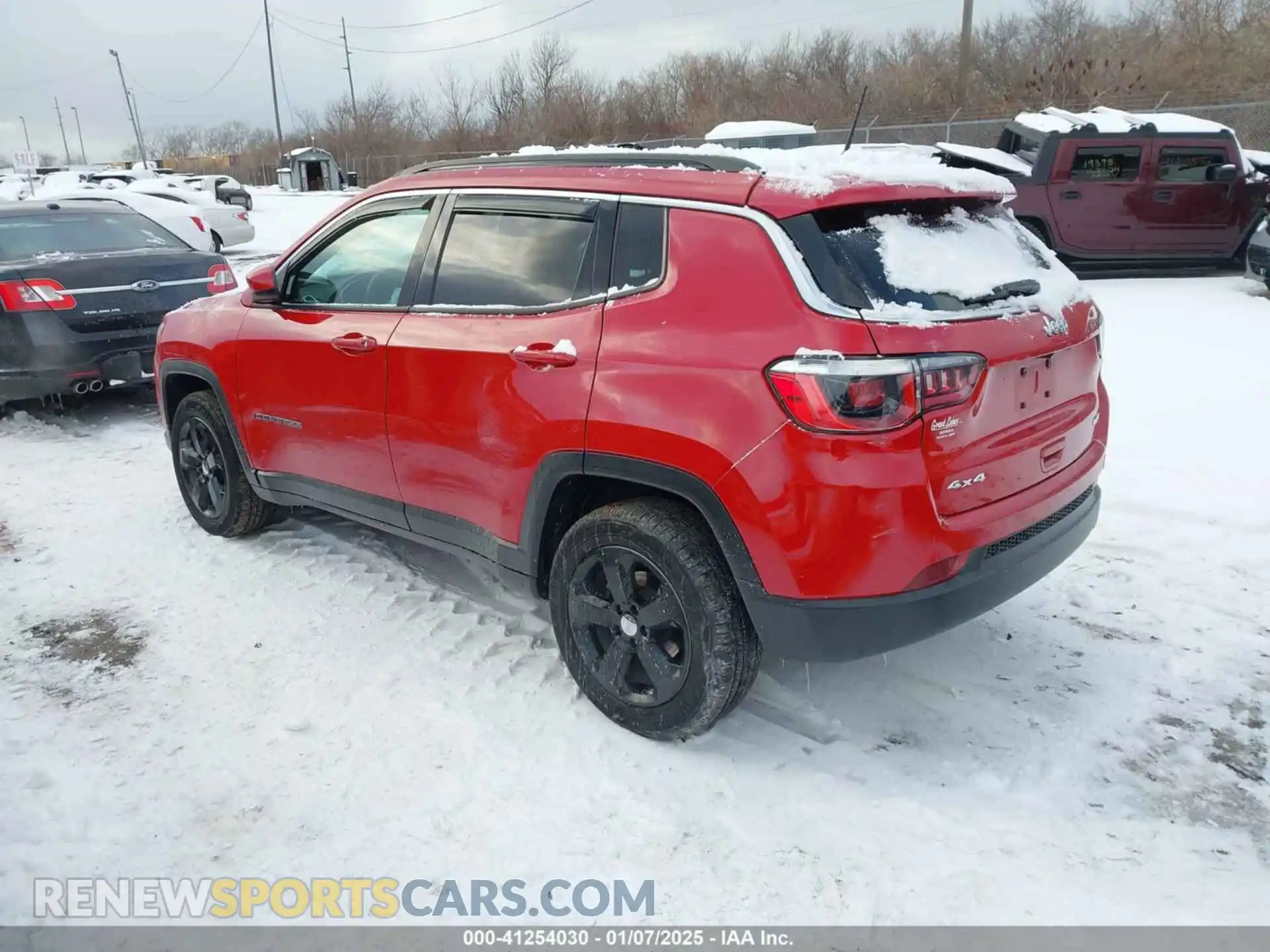 3 Photograph of a damaged car 3C4NJDBBXLT223825 JEEP COMPASS 2020