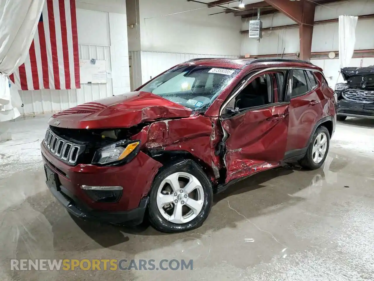 1 Фотография поврежденного автомобиля 3C4NJDBBXLT255903 JEEP COMPASS 2020