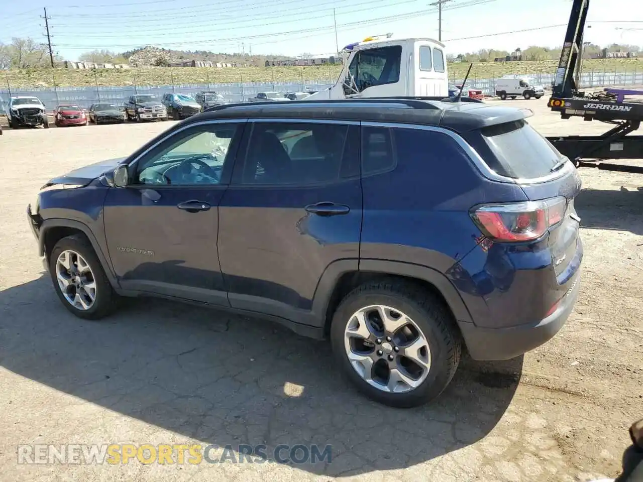 2 Photograph of a damaged car 3C4NJDCB0LT203629 JEEP COMPASS 2020