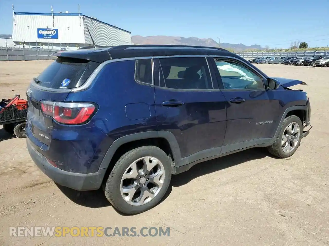 3 Photograph of a damaged car 3C4NJDCB0LT203629 JEEP COMPASS 2020