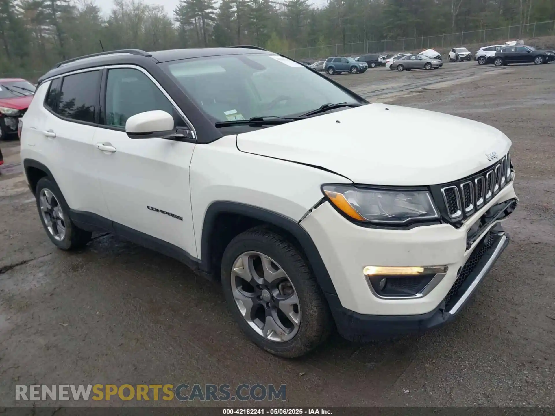 1 Photograph of a damaged car 3C4NJDCB0LT233570 JEEP COMPASS 2020