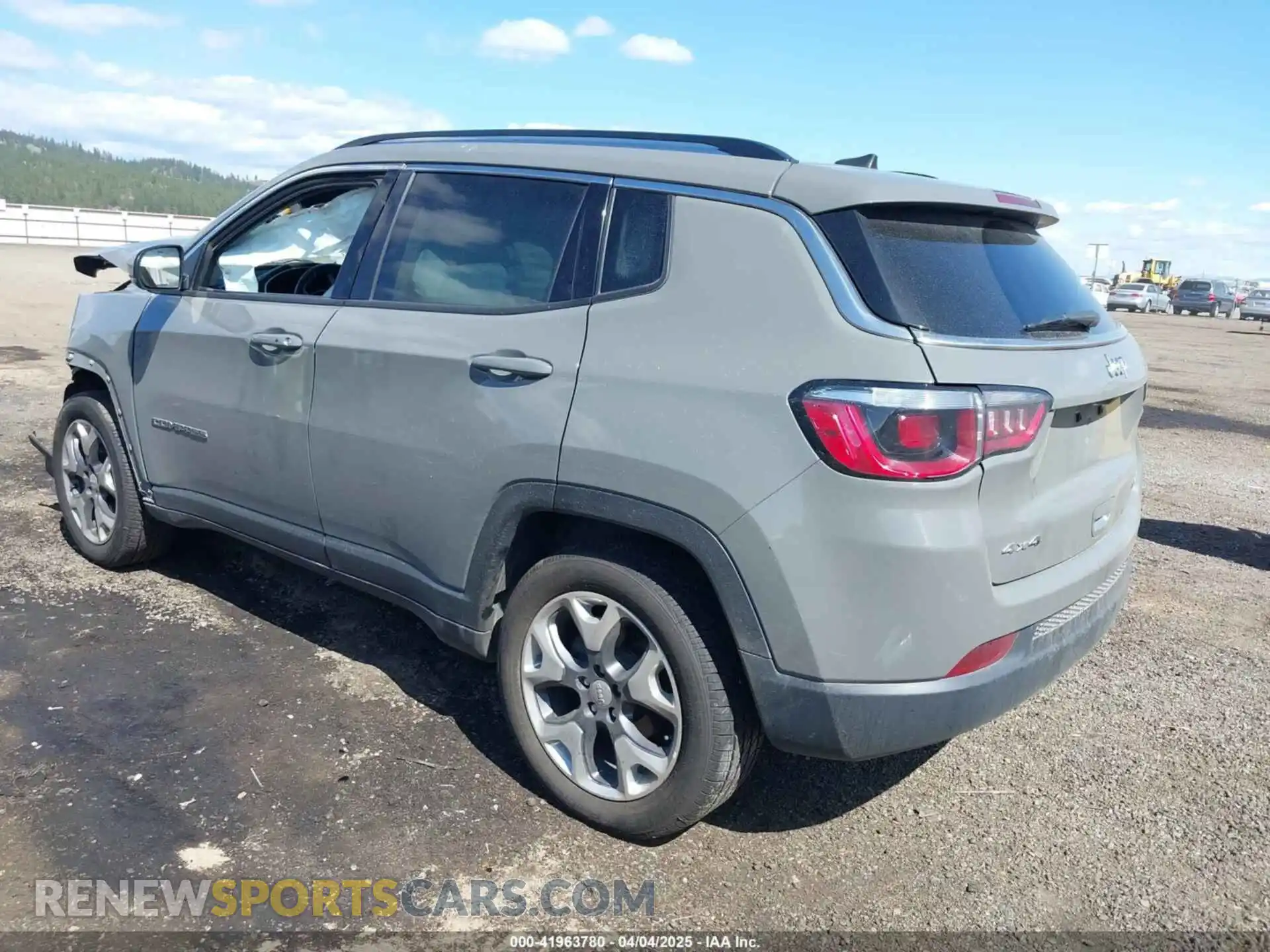 3 Photograph of a damaged car 3C4NJDCB1LT147944 JEEP COMPASS 2020