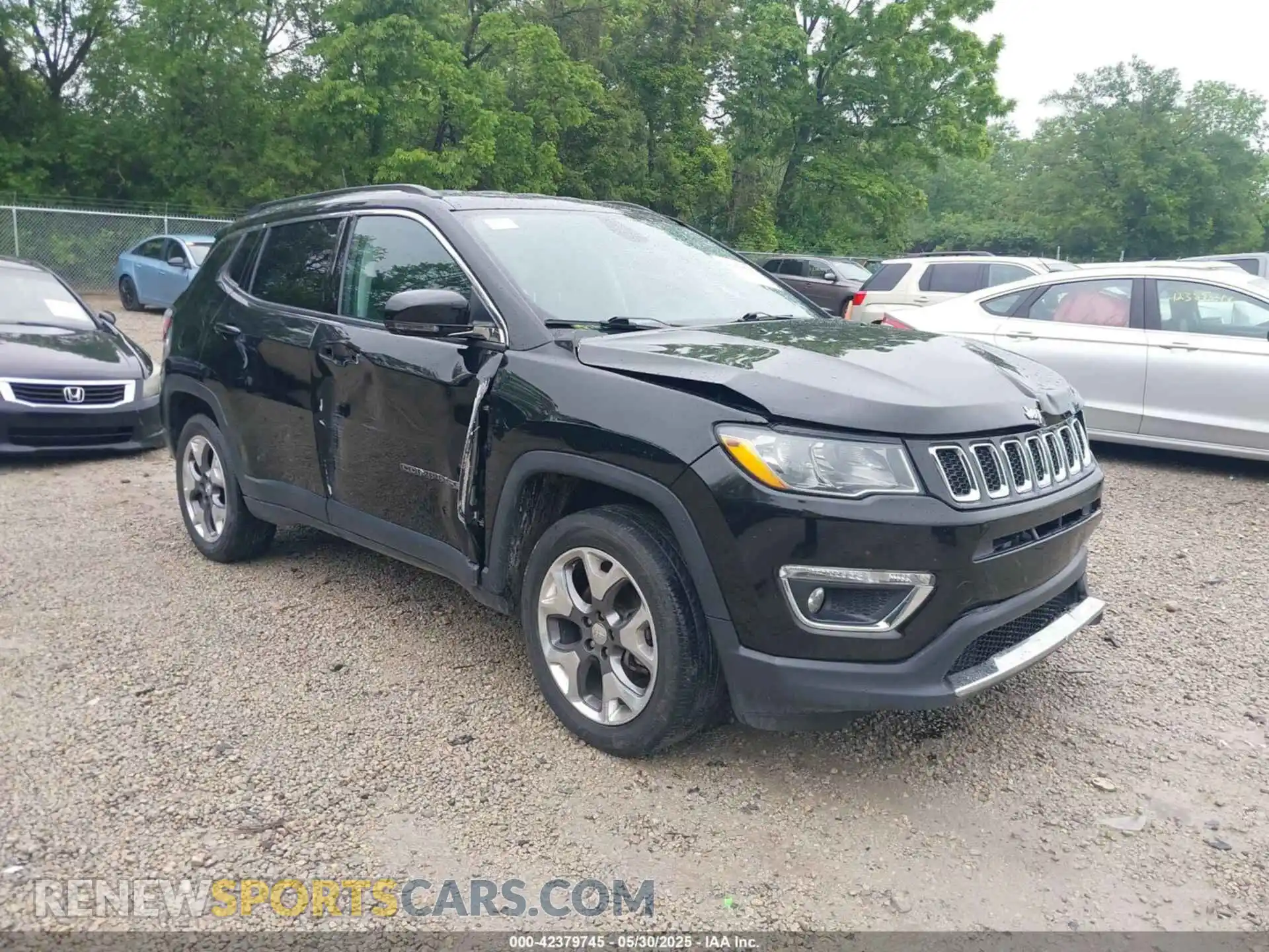 1 Photograph of a damaged car 3C4NJDCB1LT233447 JEEP COMPASS 2020