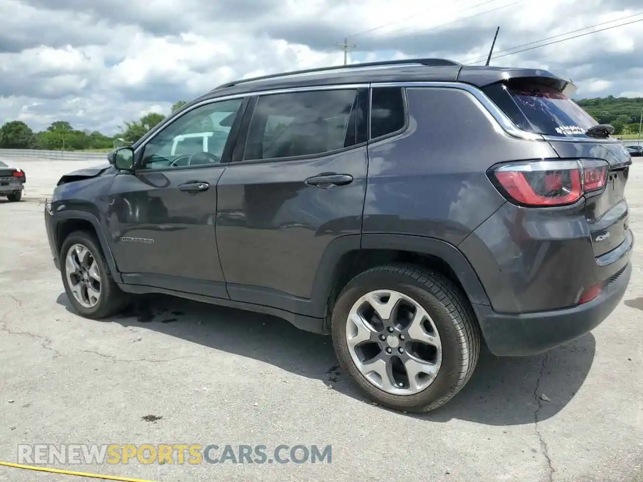 2 Photograph of a damaged car 3C4NJDCB3LT123497 JEEP COMPASS 2020