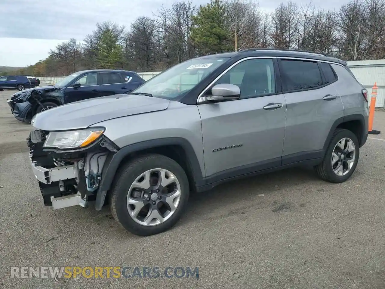 1 Photograph of a damaged car 3C4NJDCB3LT137979 JEEP COMPASS 2020