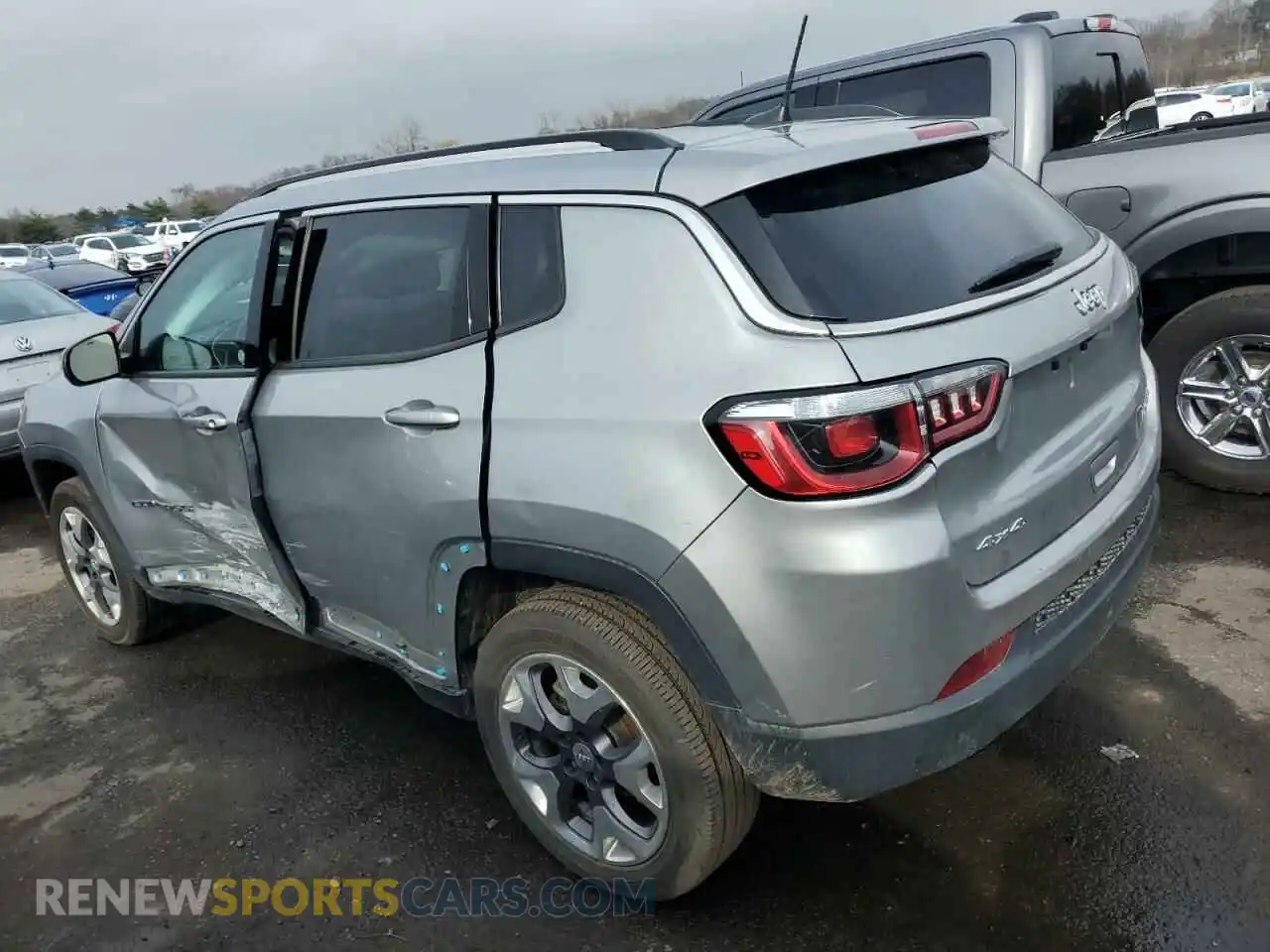 2 Photograph of a damaged car 3C4NJDCB3LT221333 JEEP COMPASS 2020
