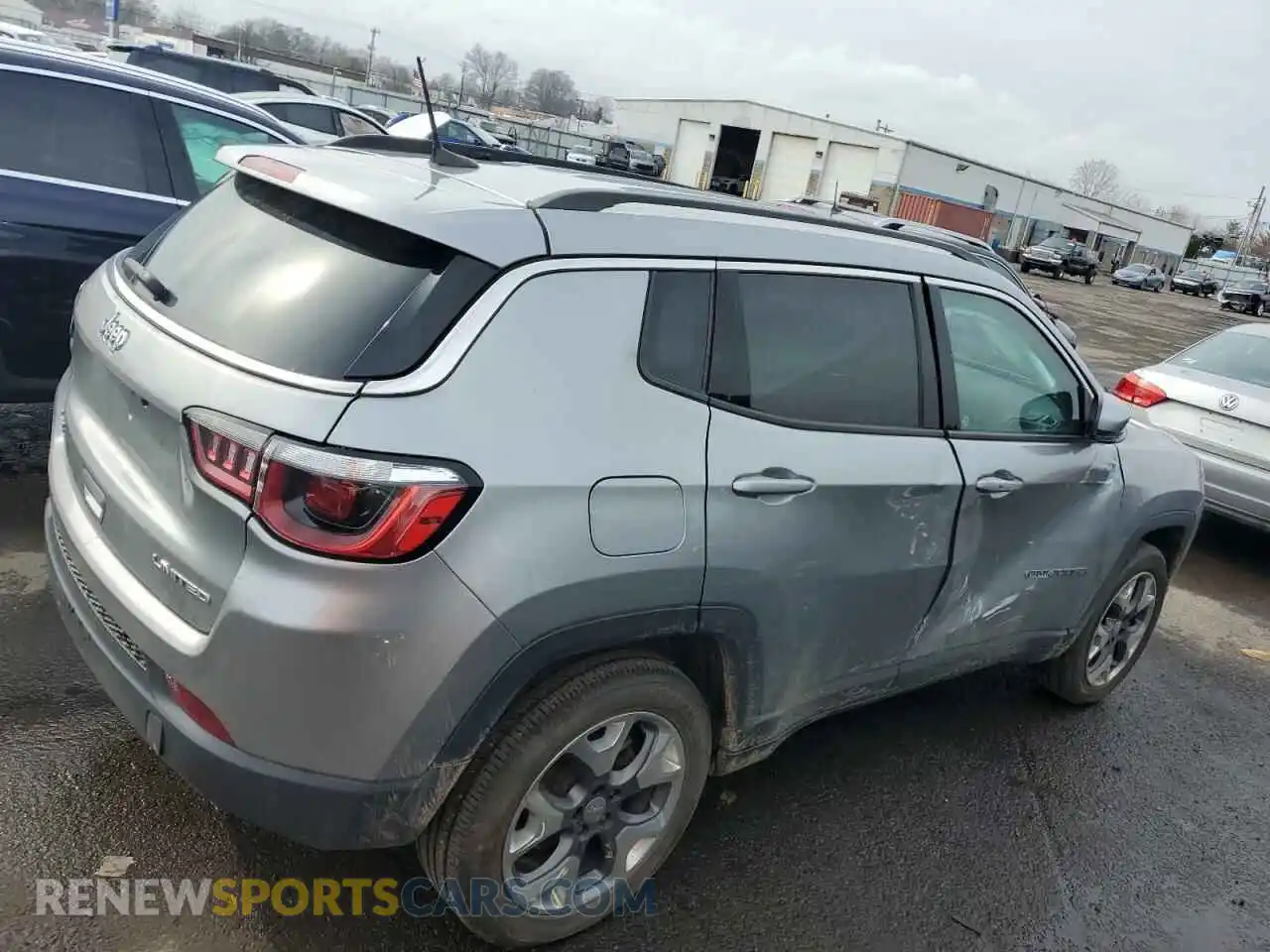 3 Photograph of a damaged car 3C4NJDCB3LT221333 JEEP COMPASS 2020