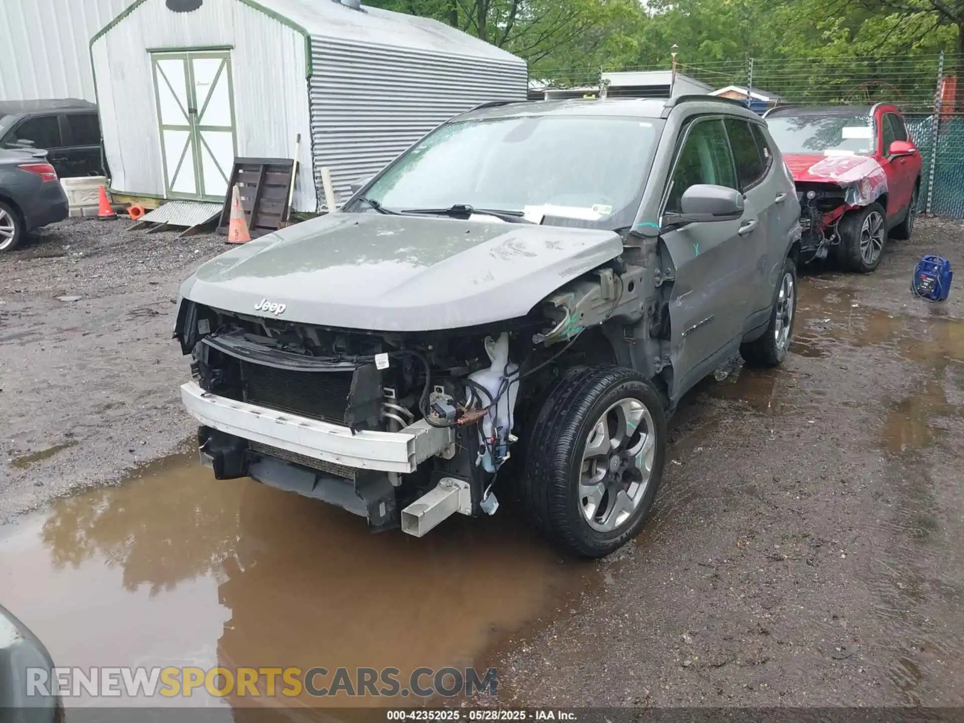 2 Photograph of a damaged car 3C4NJDCB4LT126814 JEEP COMPASS 2020