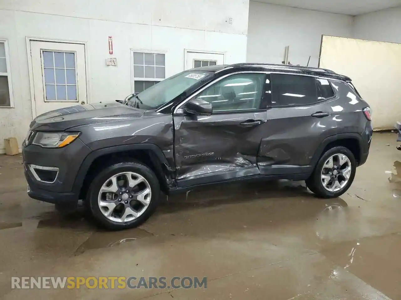 1 Photograph of a damaged car 3C4NJDCB7LT216880 JEEP COMPASS 2020