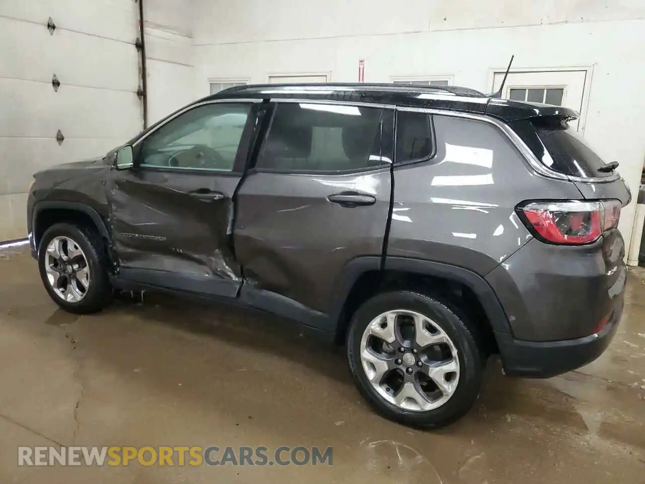 2 Photograph of a damaged car 3C4NJDCB7LT216880 JEEP COMPASS 2020