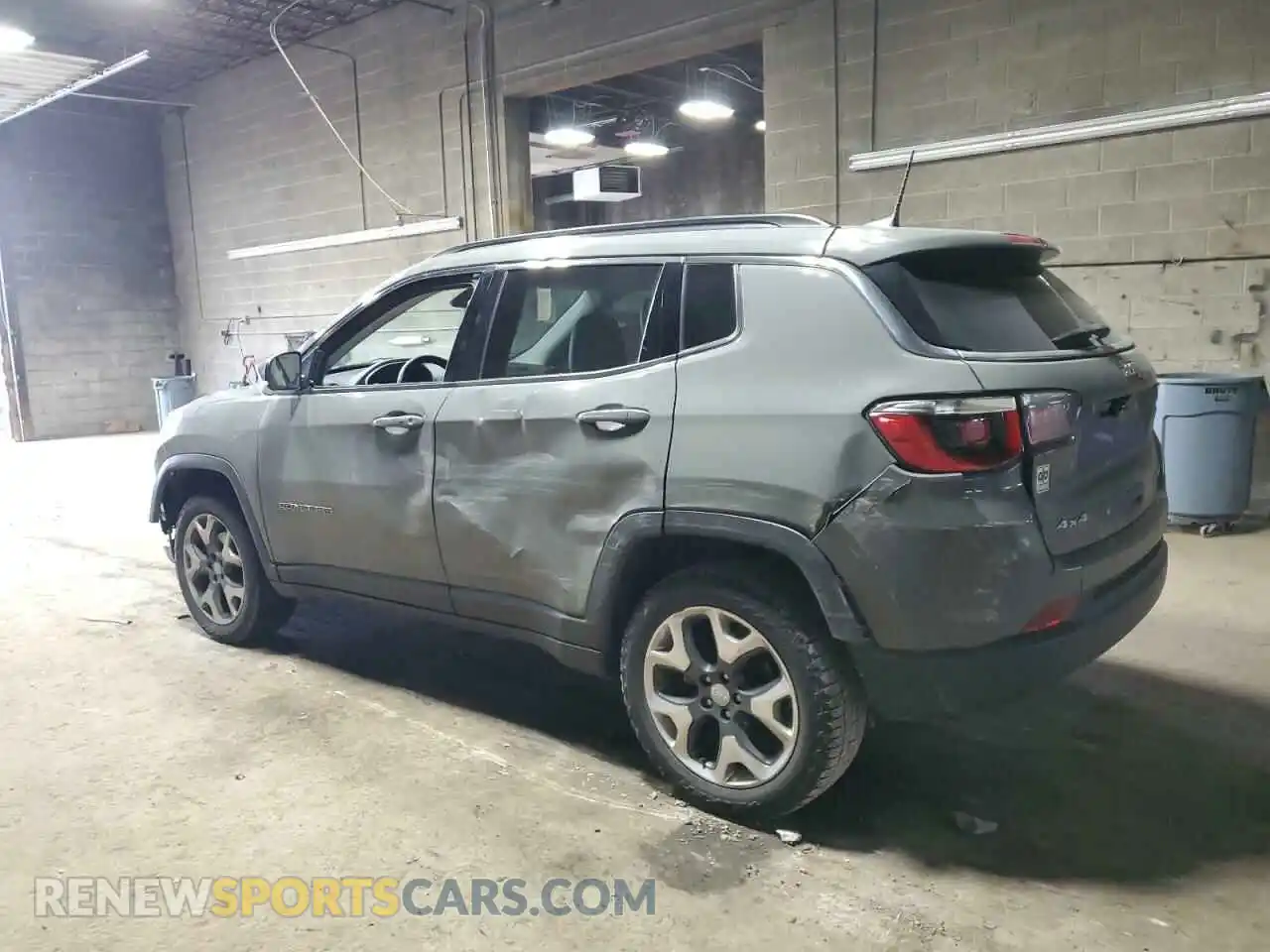 2 fotografías del automóvil dañado 3C4NJDCB8LT123530 JEEP COMPASS 2020