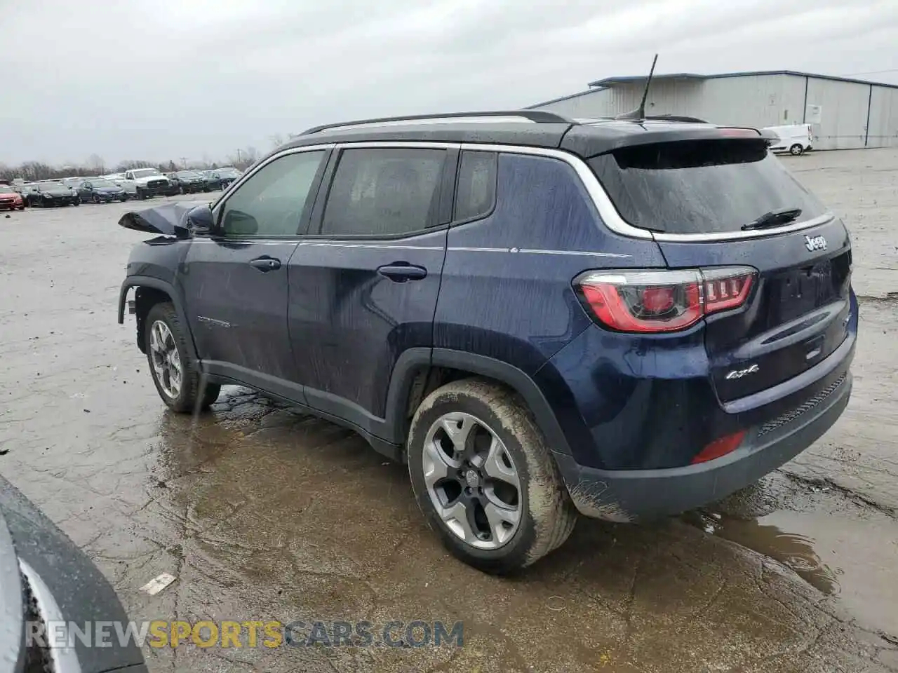 2 Photograph of a damaged car 3C4NJDCB8LT156737 JEEP COMPASS 2020