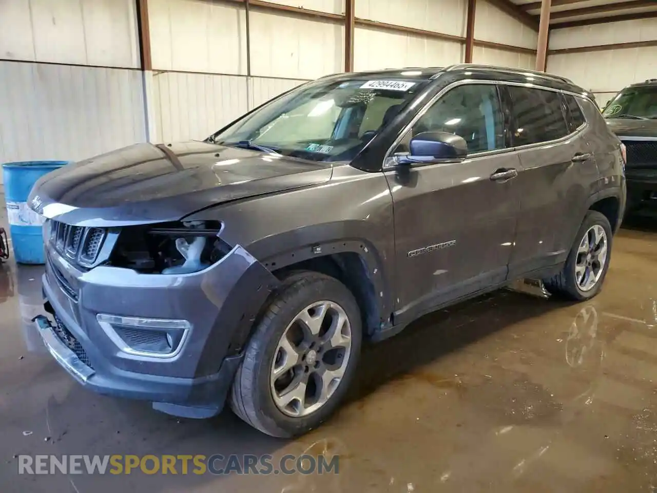1 Photograph of a damaged car 3C4NJDCB8LT251413 JEEP COMPASS 2020