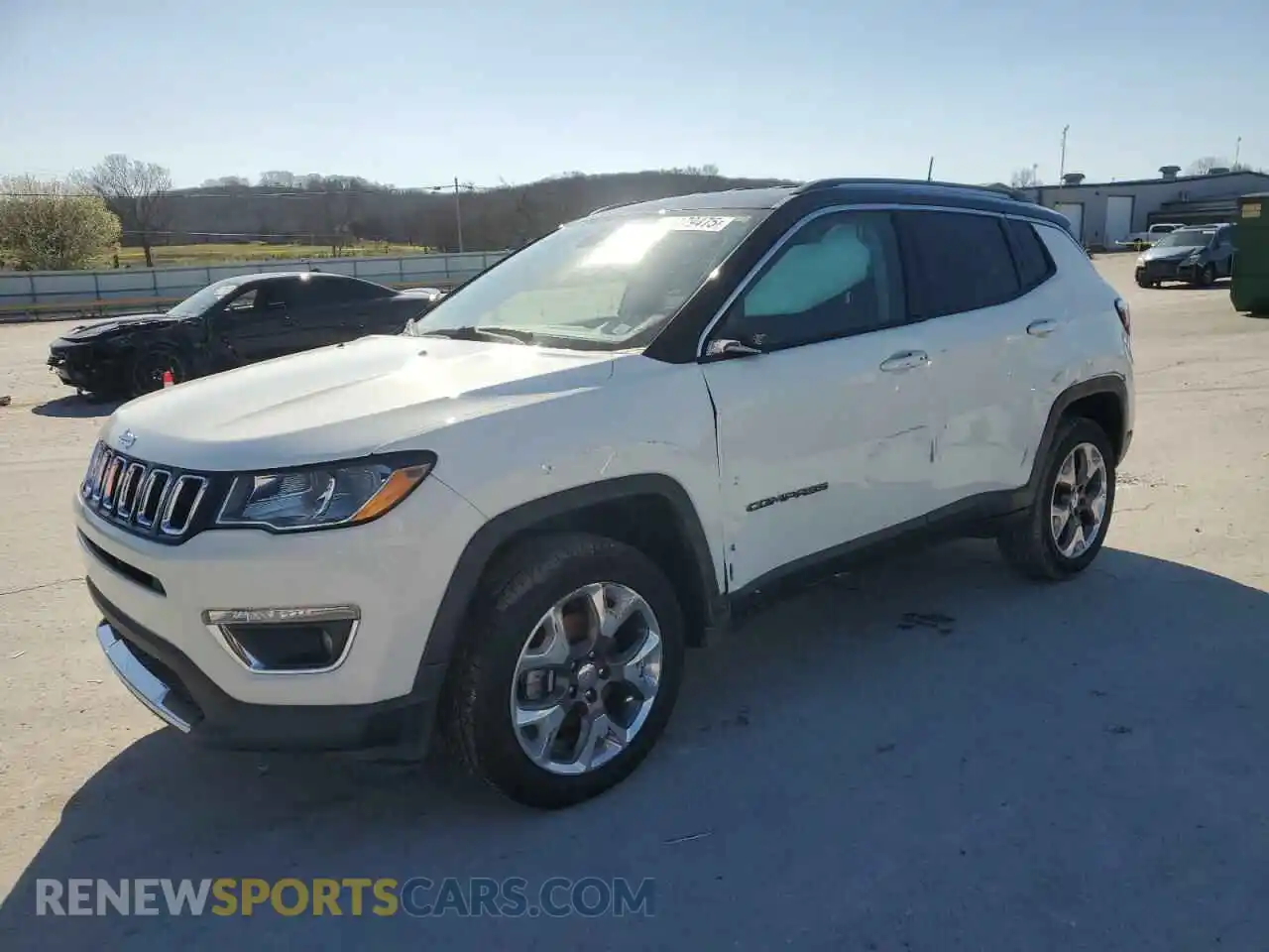 1 Photograph of a damaged car 3C4NJDCB9LT120202 JEEP COMPASS 2020