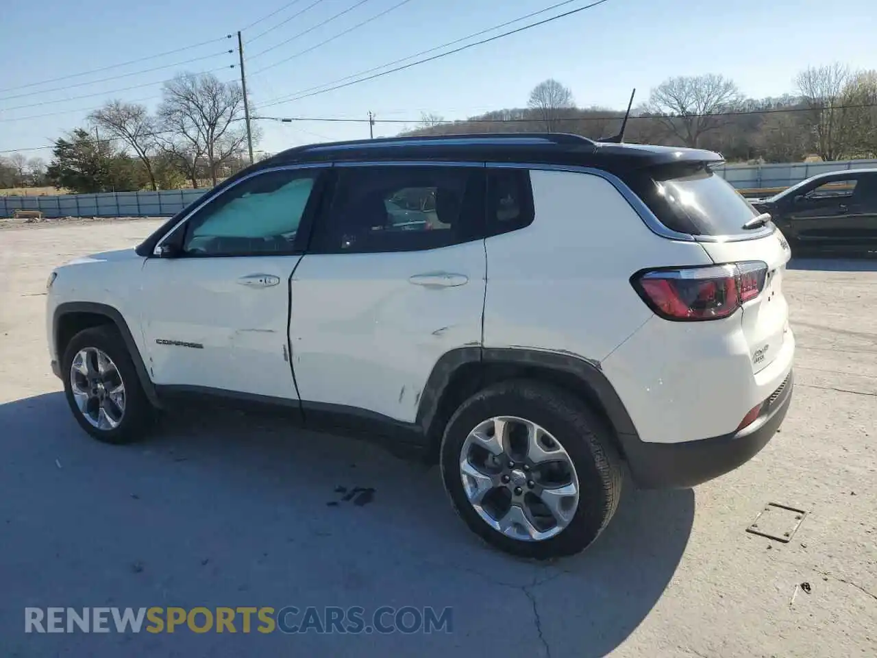 2 Photograph of a damaged car 3C4NJDCB9LT120202 JEEP COMPASS 2020