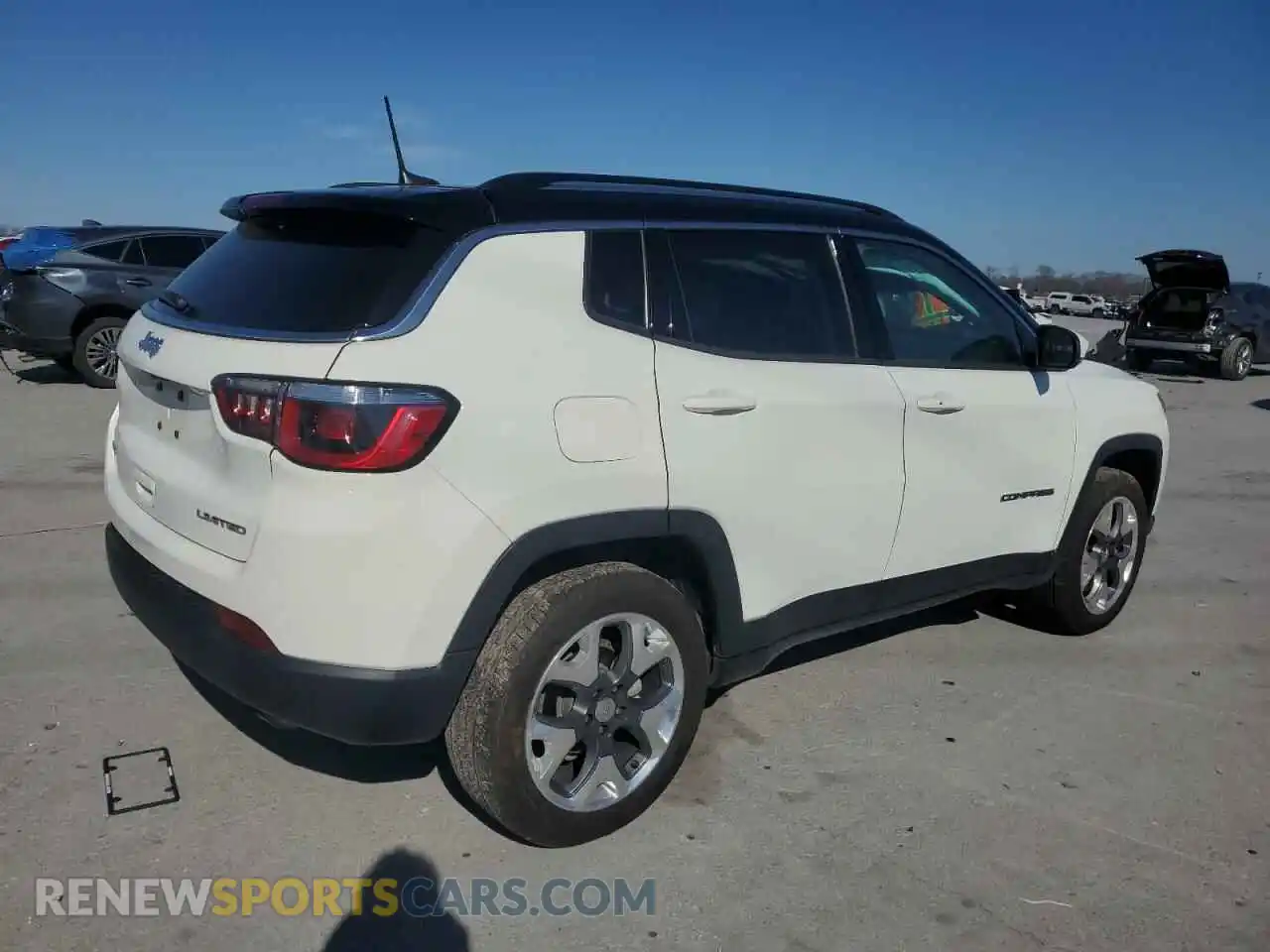 3 Photograph of a damaged car 3C4NJDCB9LT120202 JEEP COMPASS 2020