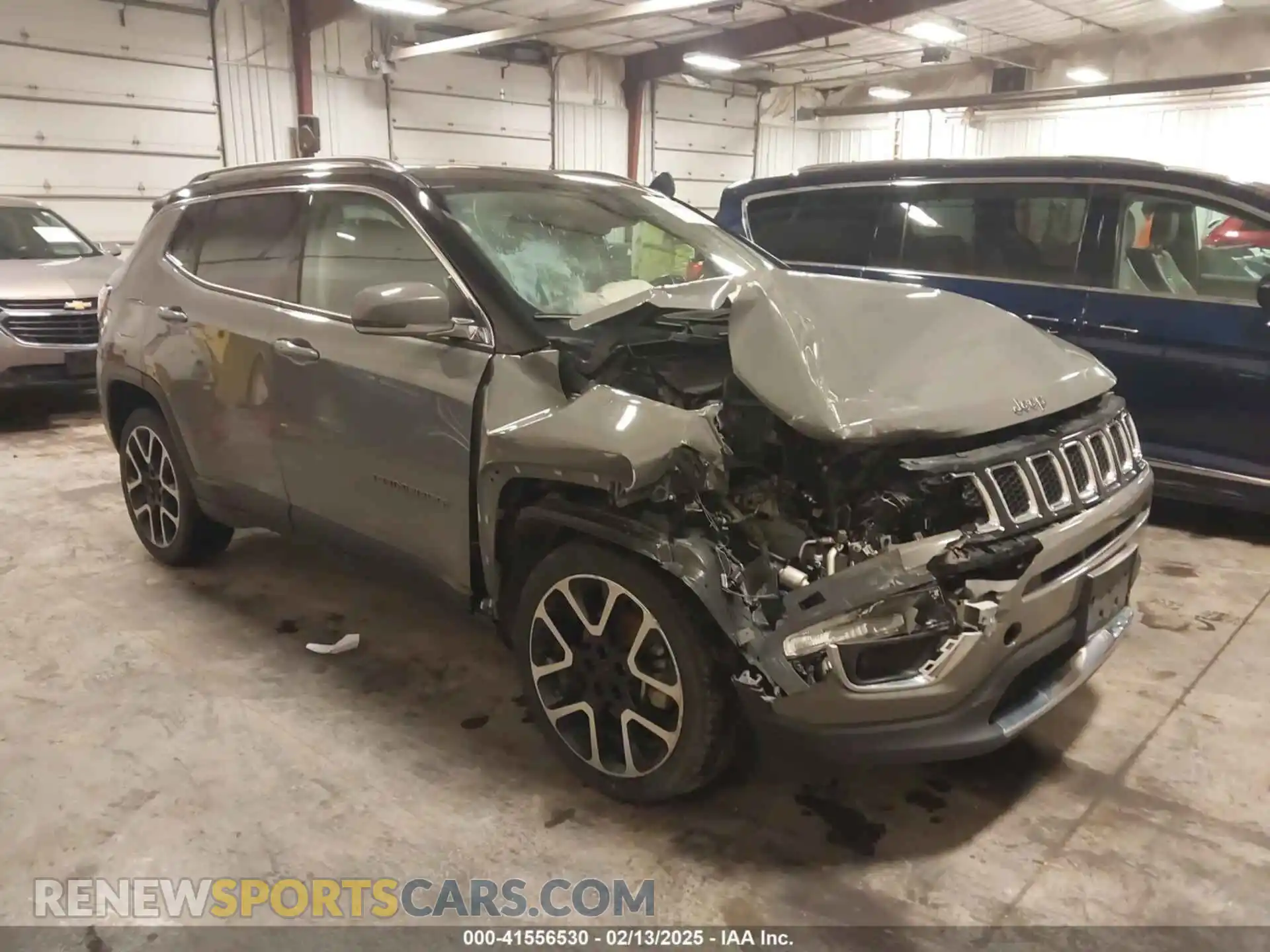1 Photograph of a damaged car 3C4NJDCB9LT164183 JEEP COMPASS 2020