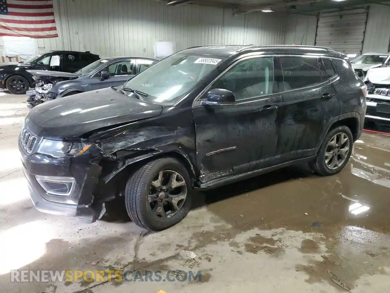 1 Photograph of a damaged car 3C4NJDCBXLT101139 JEEP COMPASS 2020