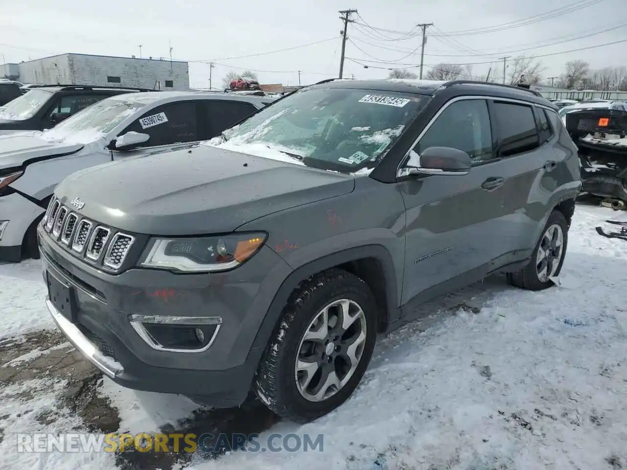 1 fotografías del automóvil dañado 3C4NJDCBXLT104980 JEEP COMPASS 2020