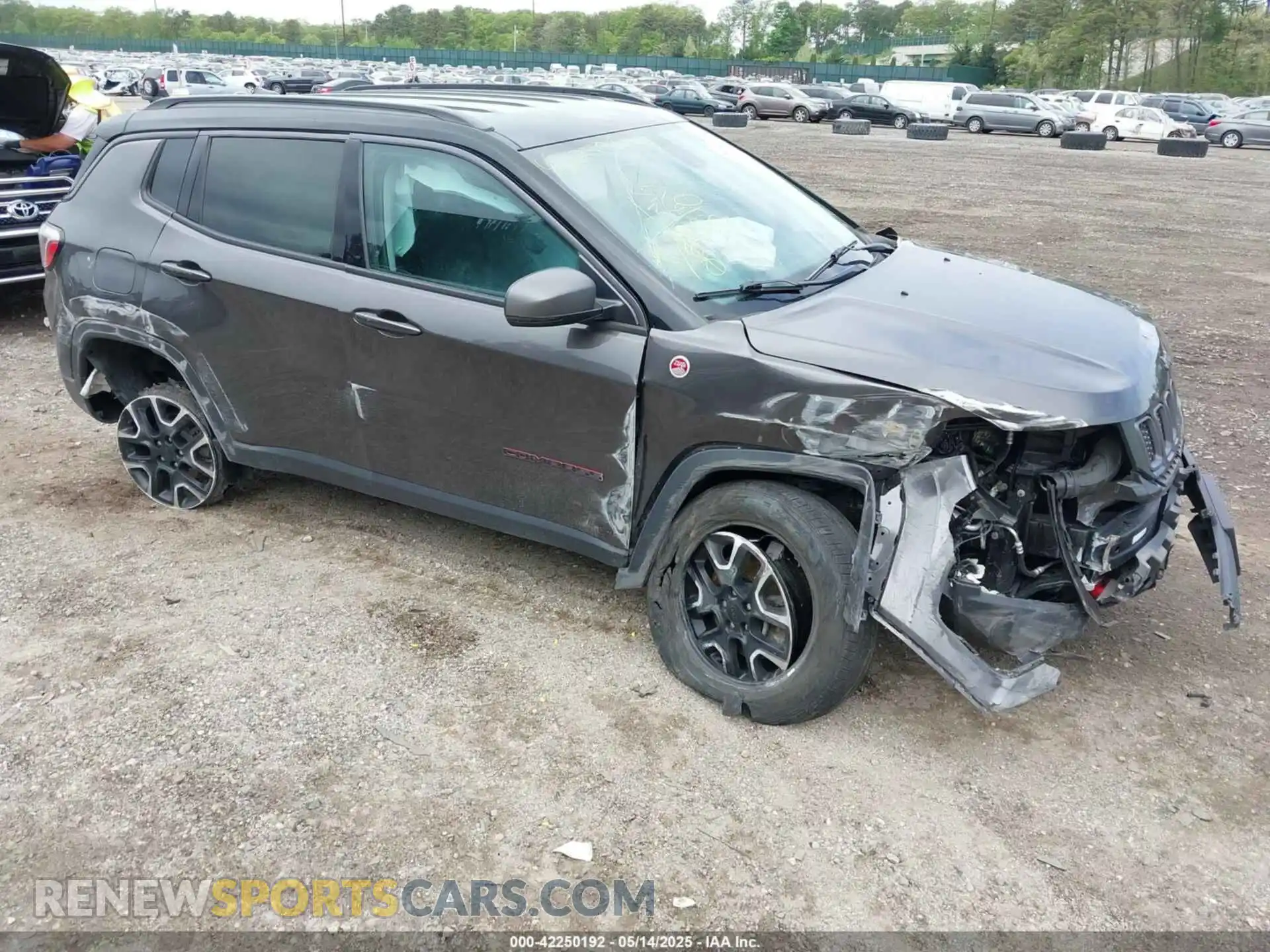 1 fotografías del automóvil dañado 3C4NJDDB3LT200268 JEEP COMPASS 2020