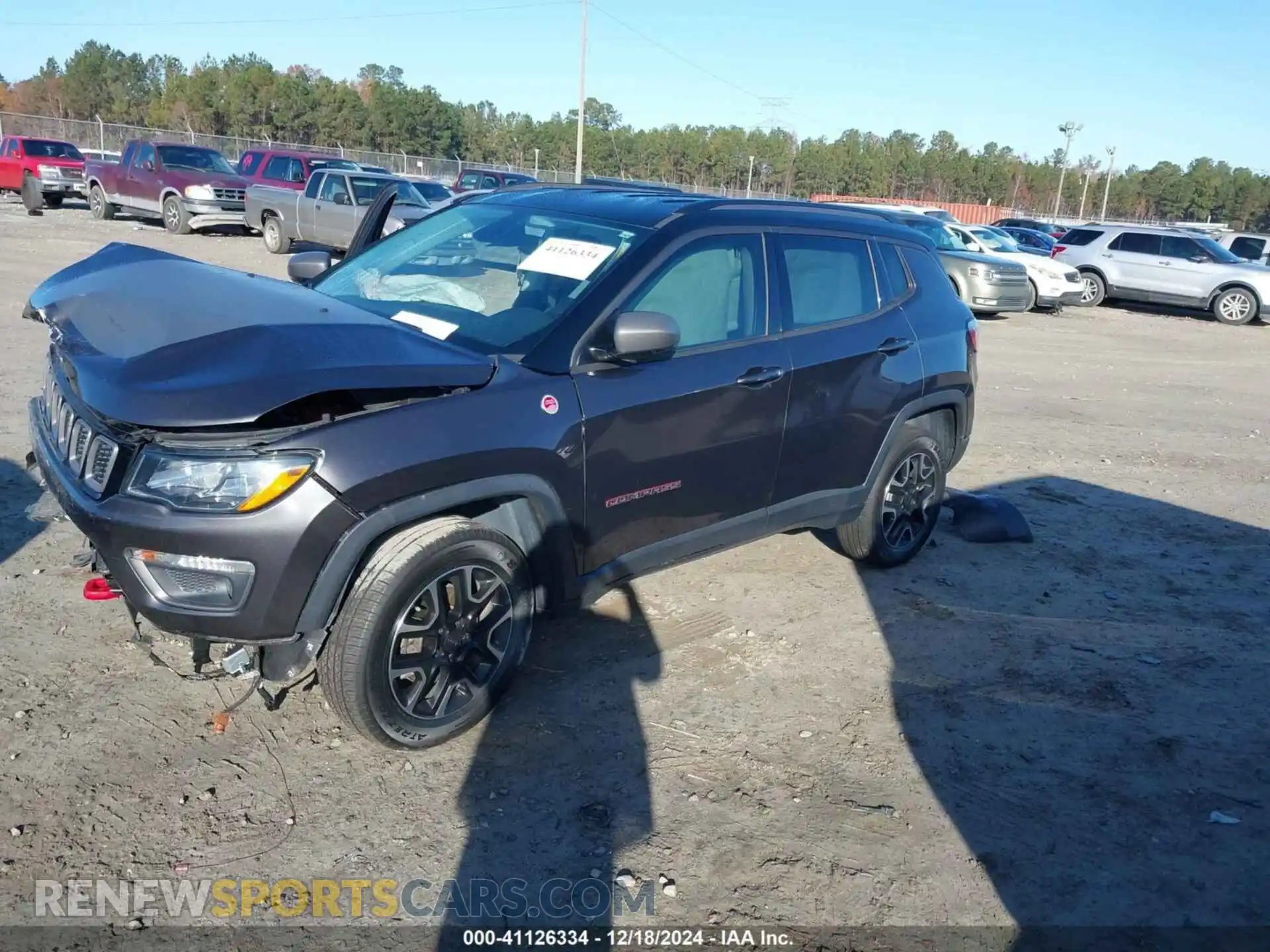 2 Photograph of a damaged car 3C4NJDDB4LT111714 JEEP COMPASS 2020