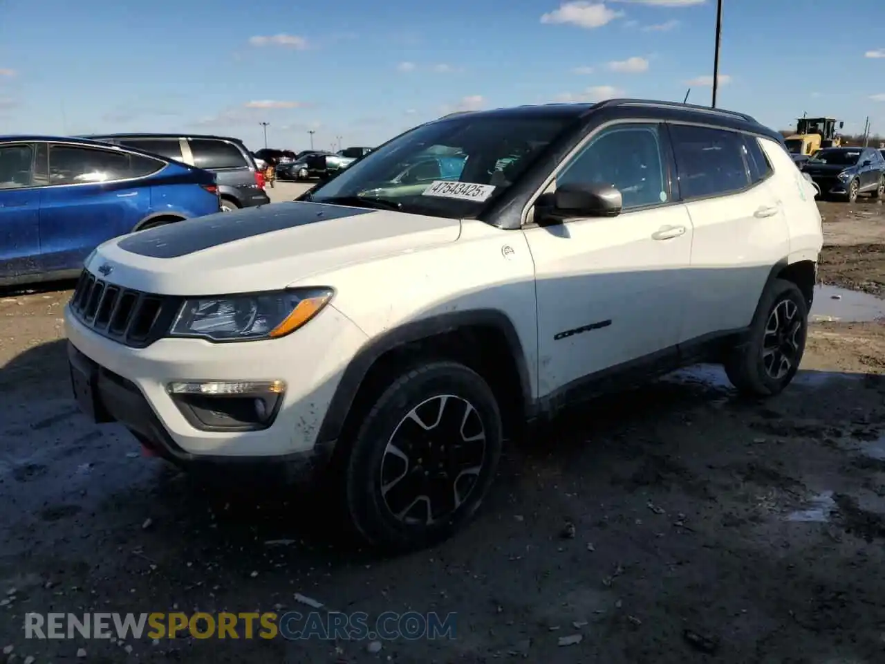 1 Photograph of a damaged car 3C4NJDDB6LT171963 JEEP COMPASS 2020