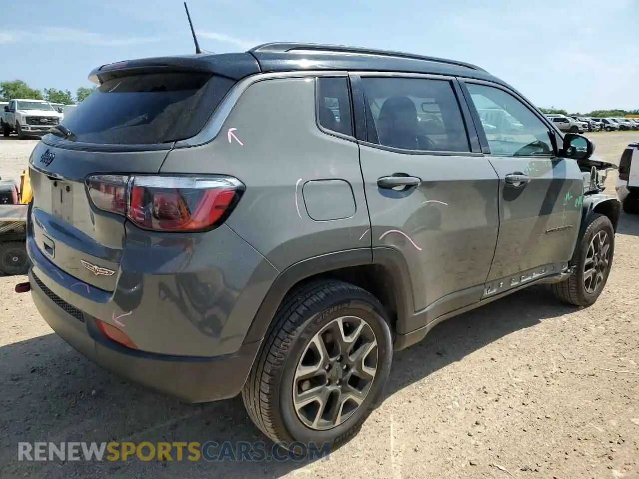 3 Photograph of a damaged car 3C4NJDDB7LT118589 JEEP COMPASS 2020