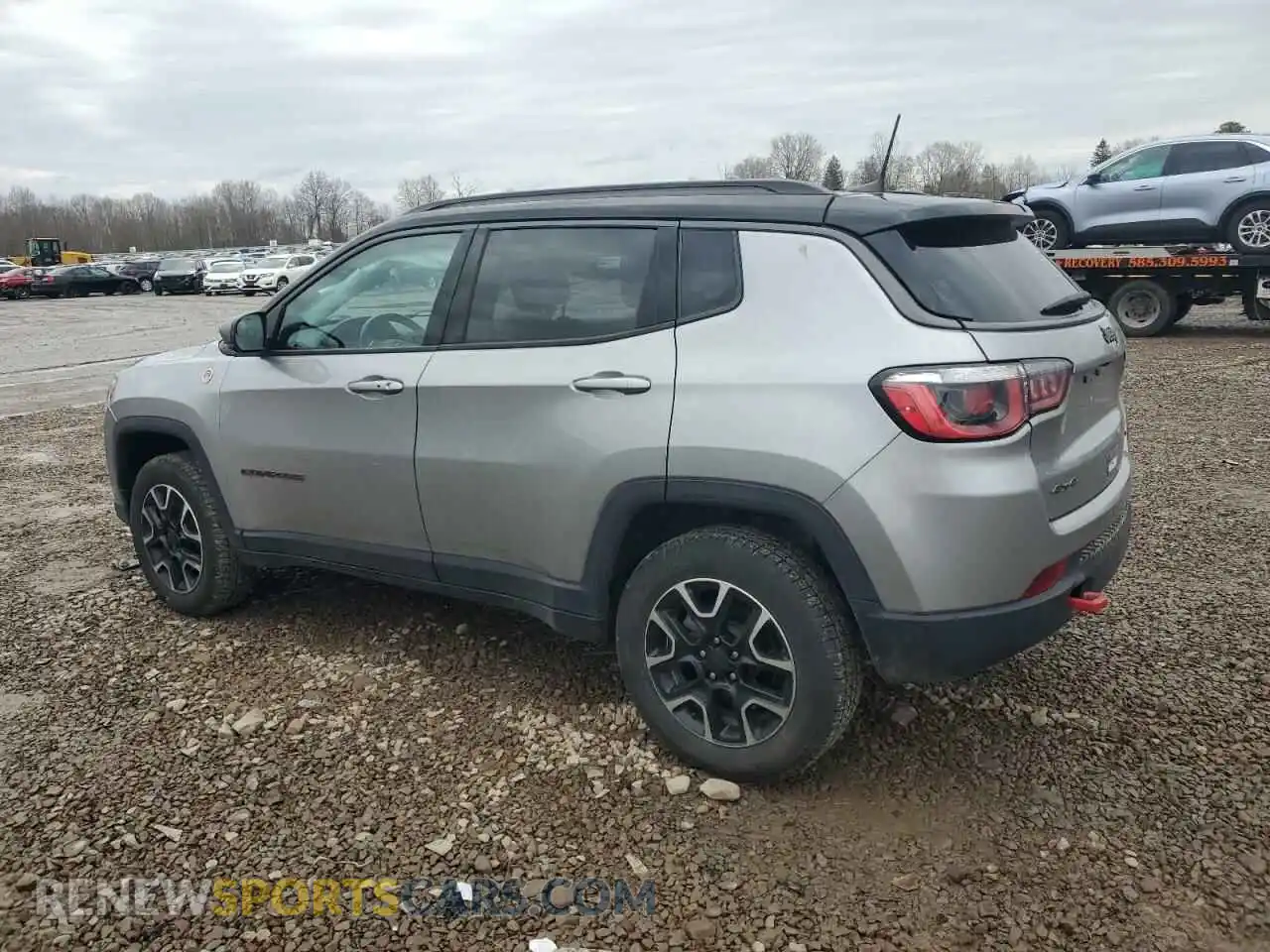 2 Photograph of a damaged car 3C4NJDDBXLT126850 JEEP COMPASS 2020