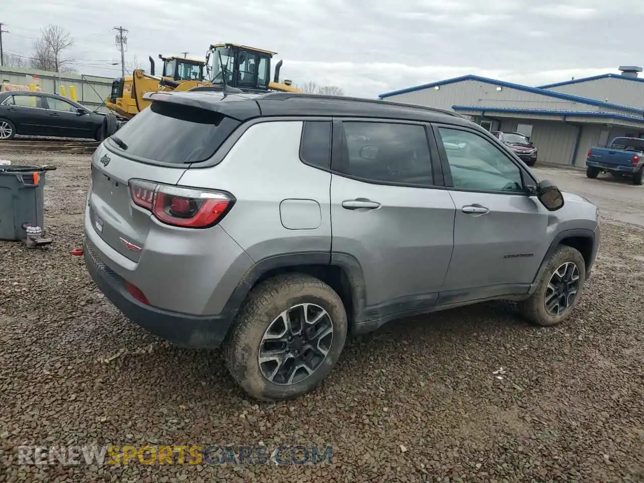 3 Photograph of a damaged car 3C4NJDDBXLT126850 JEEP COMPASS 2020