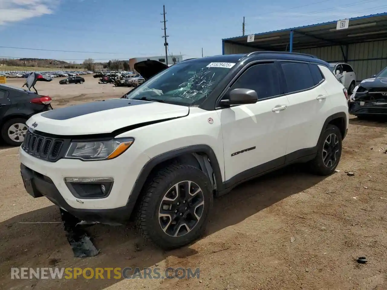 1 Фотография поврежденного автомобиля 3C4NJDDBXLT144023 JEEP COMPASS 2020